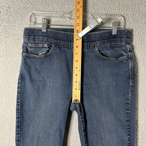 Levi's Jeans Womens 8 Blue Pull On Slim Fit‎ Skinny Jeans Denim Jeggings - Picture 7 of 12